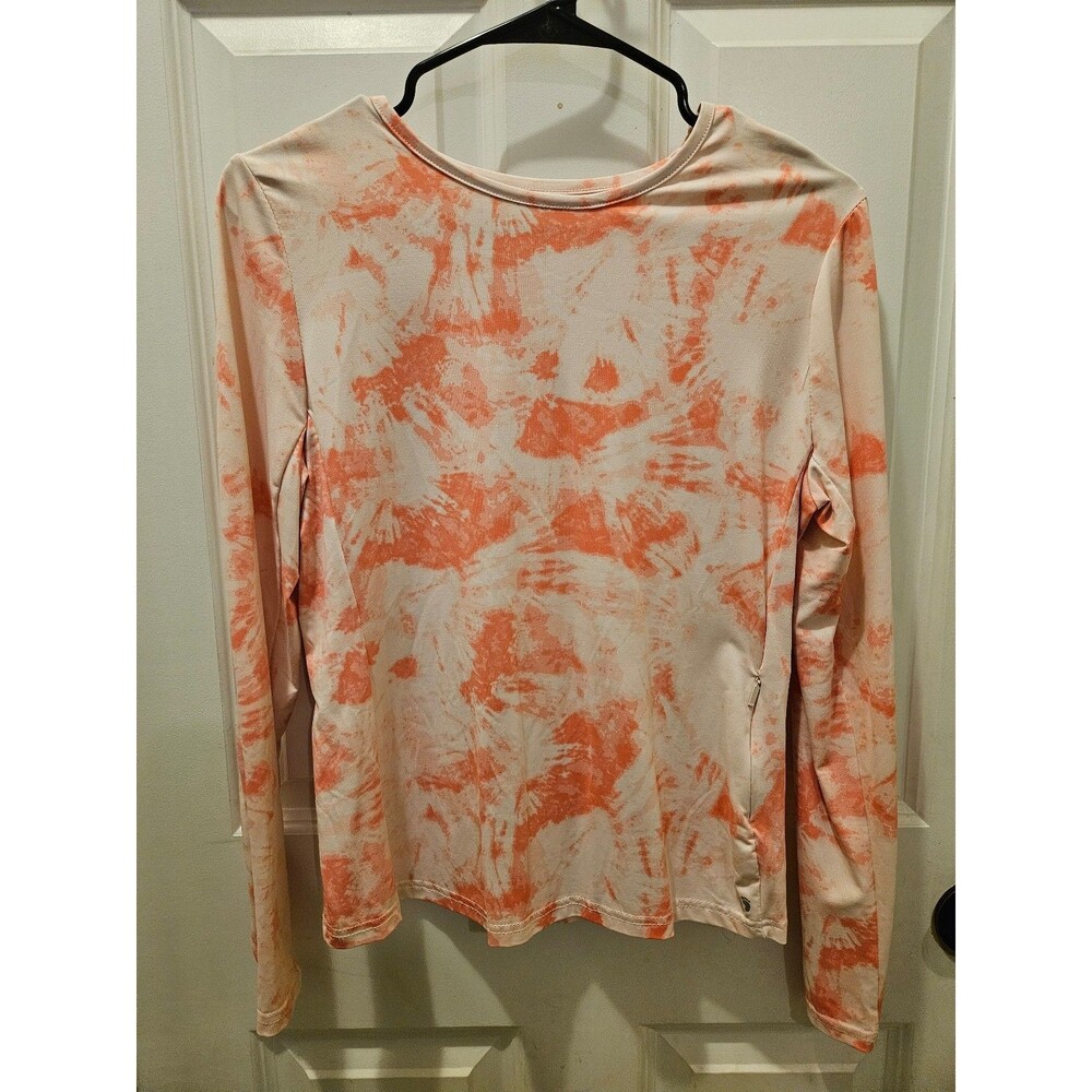 Women's Tie-Dye Long Sleeve T-Shirt Hang Ten Size Small Sun UV Protection Beach